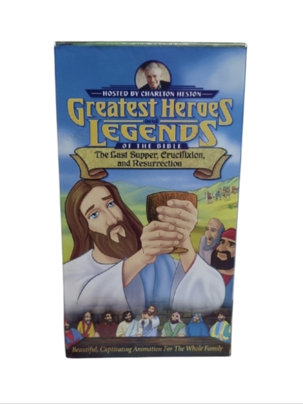 ✝️ Vintage VHS – The Last Supper, Crucifixion & Resurrection | Charlton Heston